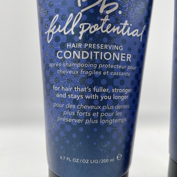 NEW Bumble and bumble Lot of 2 Full Potential Hair Preserving Conditioner 6.7 oz - Picture 4 of 4